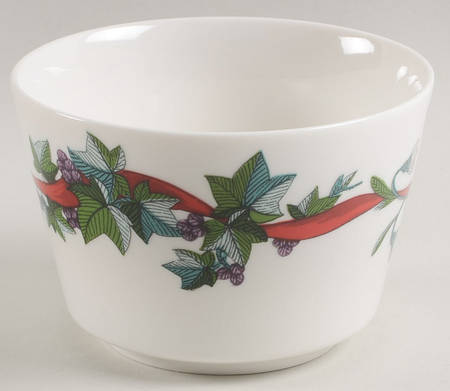 Holiday Garden Sugar Bowl No Lid