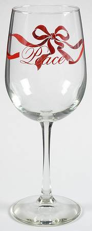 Holiday Garden Glassware Wine