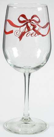 Holiday Garden Glassware Wine