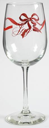 Holiday Garden Glassware Wine