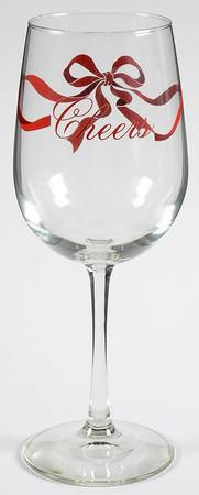 Holiday Garden Glassware Wine