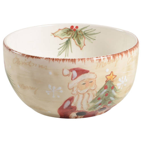 Woodland Santa Soup/Cereal Bowl