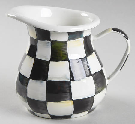 Courtly Check (Enamelware) Creamer