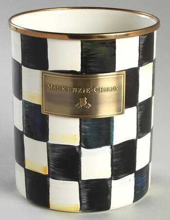 Courtly Check (Enamelware) Medium Canister No Lid