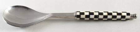 Courtly Check (Enamelware) Serving Spoon