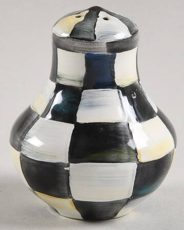 Courtly Check (Enamelware) Salt Shaker
