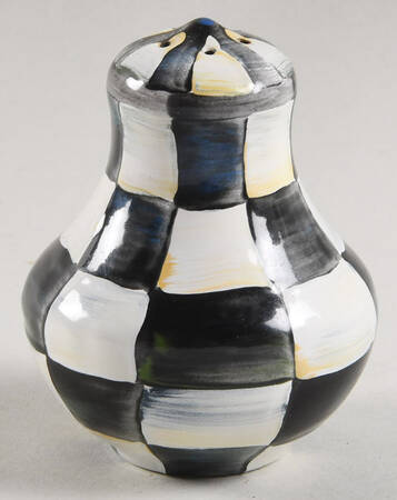 Courtly Check (Enamelware) Pepper Shaker