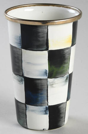 Courtly Check (Enamelware) 10 Oz Tumbler
