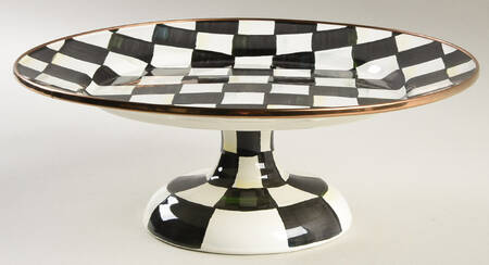 Courtly Check (Enamelware) Cupcake Stand