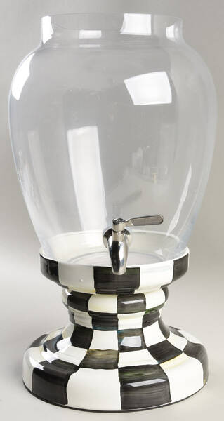 Courtly Check (Enamelware) Beverage Dispenser No Nld