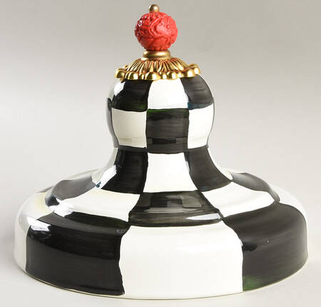 Courtly Check (Enamelware) Lid for Beverage Dispenser