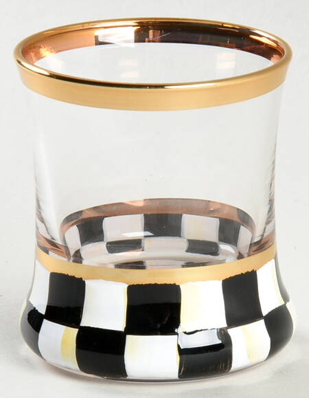 Courtly Check (Enamelware) Glassware Shot Glass