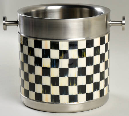 Courtly Check (Enamelware) Ice Bucket