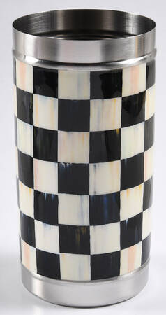 Courtly Check (Enamelware) Metal Cocktail Shaker No Lid
