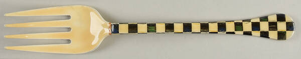 Courtly Check (Enamelware) Serving Fork