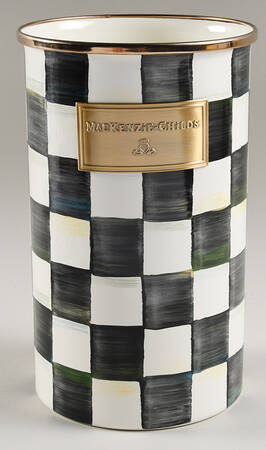 Courtly Check (Enamelware) Utensil Holder