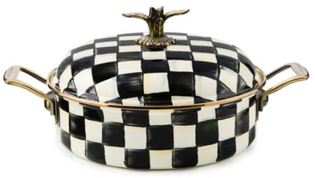 Courtly Check (Enamelware) 5 Qt Dutch Oven