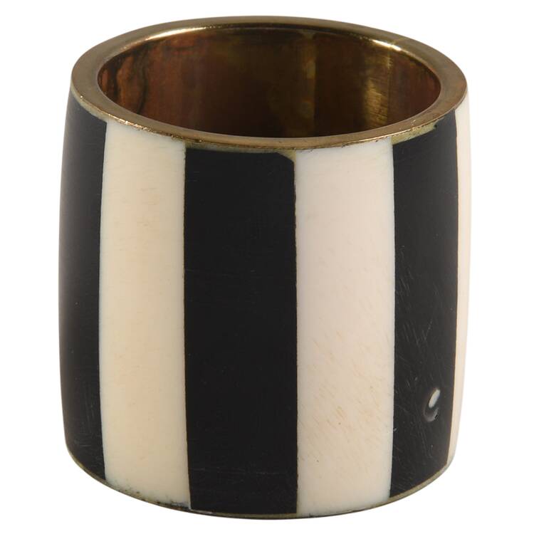 Courtly Check (Enamelware) Napkin Ring