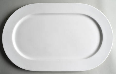 Hotel Collection 17" Oval Serving Platter