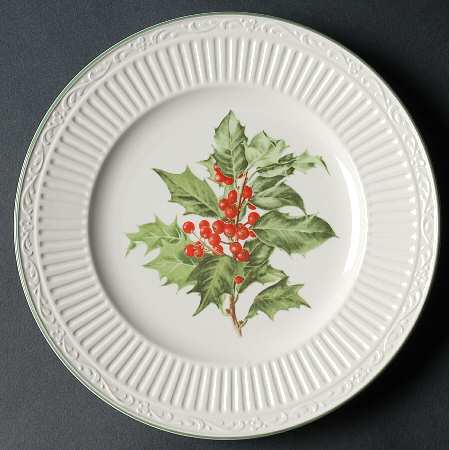 Italian Countryside Holiday Salad Plate