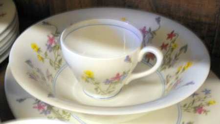 Prairie Flowers 9" Oval Vegetable Bowl