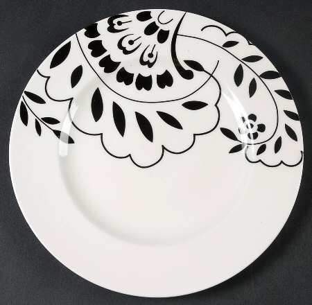 Hudson Black Bread & Butter Plate