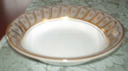 Golden Rhythm Mink Fruit/Dessert (Sauce) Bowl