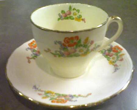 MEA311 Flat Cup & Saucer Set