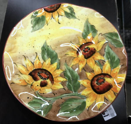 Desert Sunflower Dinner Plate