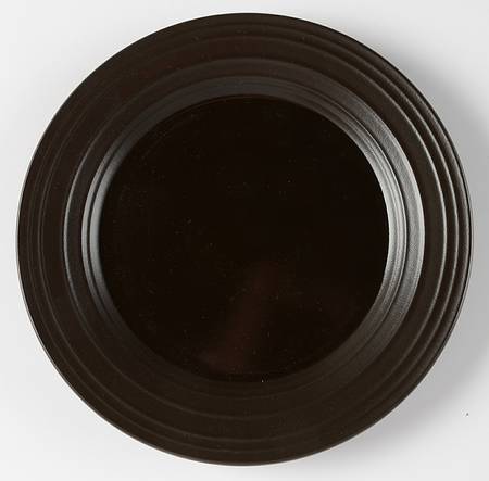 Swirl Chocolate Salad Plate