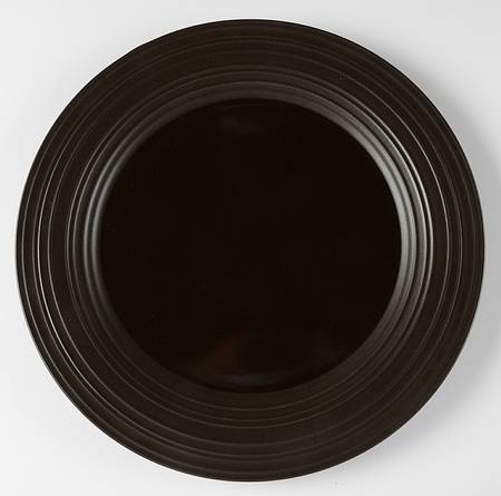 Swirl Chocolate 14" Round Platter