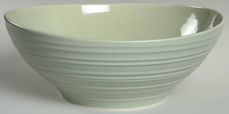 Swirl Sage 10" Round Vegetable Bowl