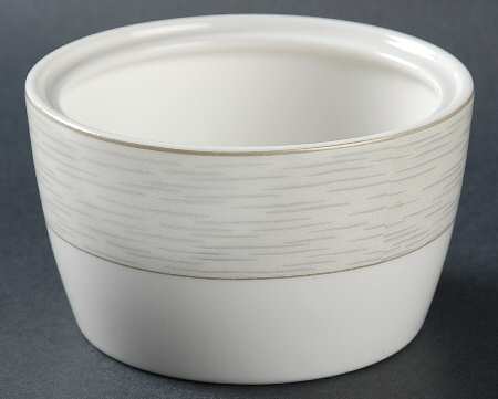 Spun Ivory Sugar Bowl No Lid