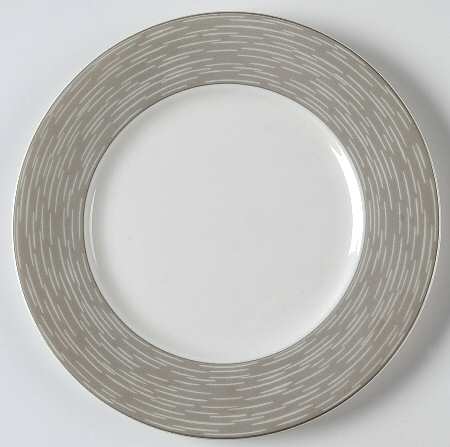 Spun Charcoal Bread & Butter Plate