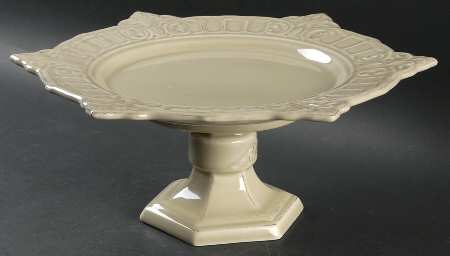 Venice Beige 13" Diameter Pedestal Cake Stand