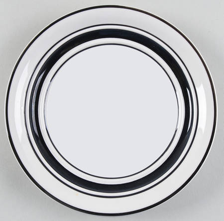 Country Crock Black Salad Plate