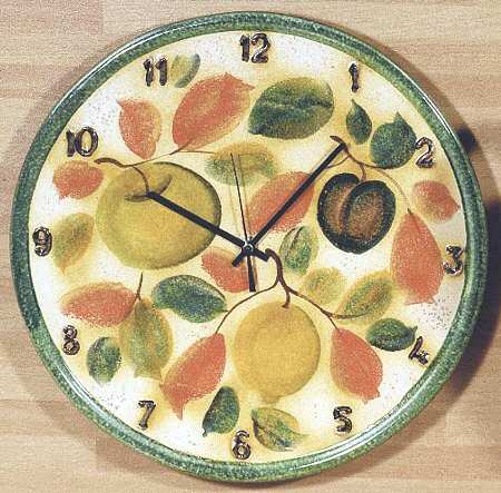 Frutta Laccata Hanging Wall Clock