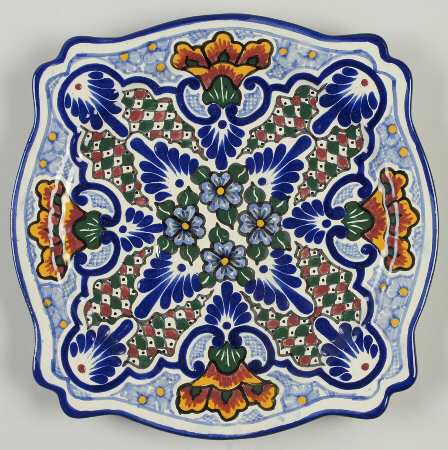 MEX20 Square Salad Plate