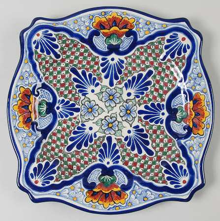 MEX20 Square Dinner Plate