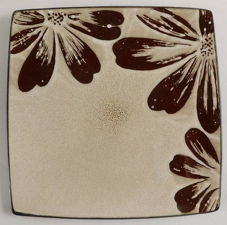 Brown Floral by Simple Dining