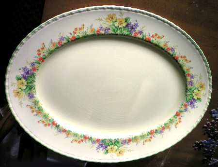 MYO143 14" Oval Serving Platter