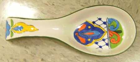 Madrid Spoon Rest/Holder (Holds 1 Spoon)