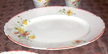 8018 11" Oval Serving Platter