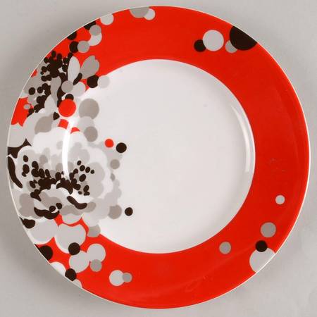 Floral Confetti Salad Plate