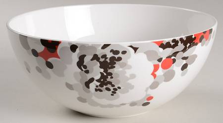 Floral Confetti 8" Oval Vegetable Bowl