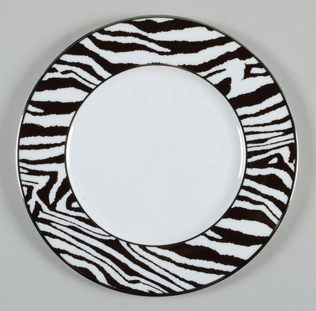 Color Studio Animal Prints Accent Salad Plate