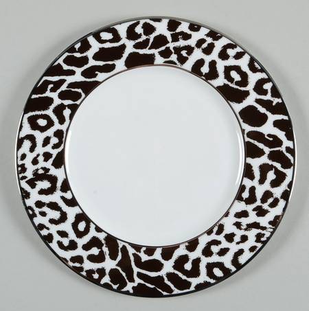 Color Studio Animal Prints Accent Salad Plate