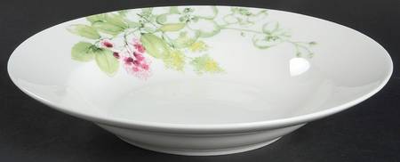 Sketch Blossom Large Rim Soup Bowl