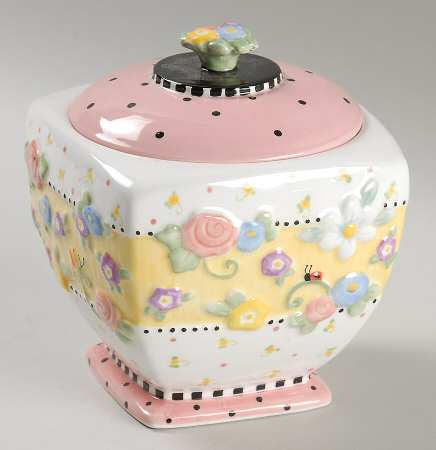 Meadow Hostess Sugar Bowl & Lid