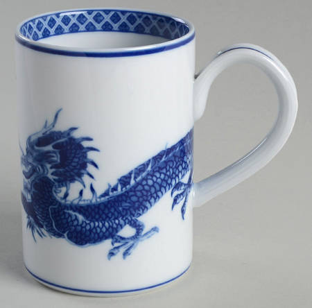 Blue Dragon (Blue Trim) Mug